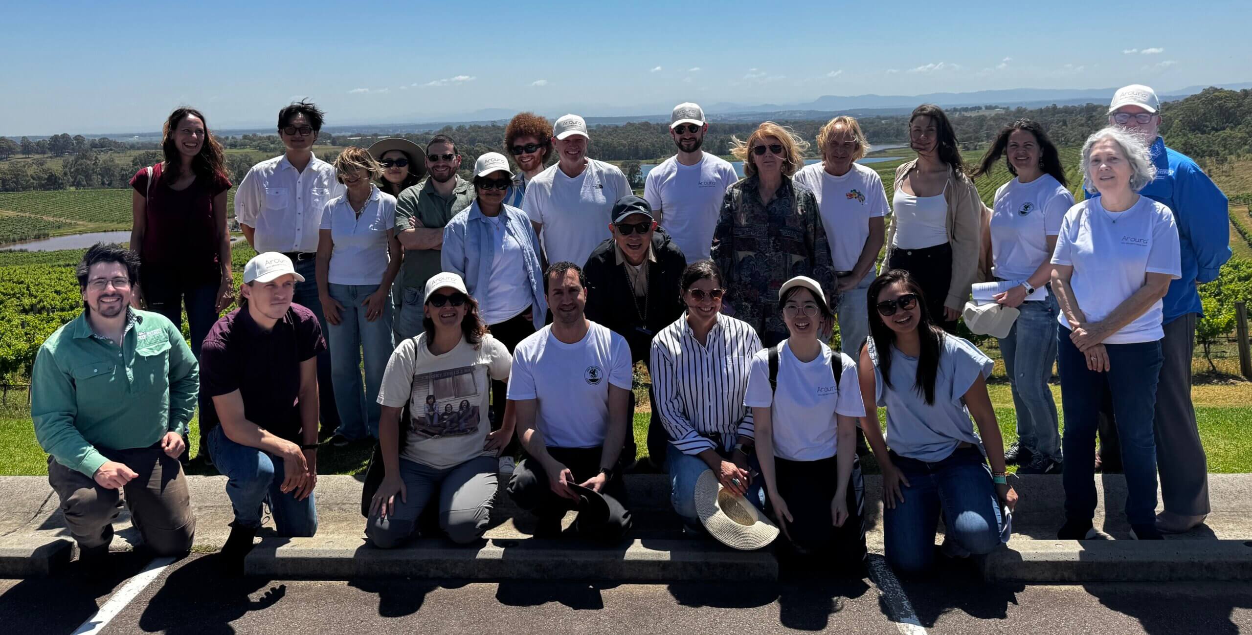 Team Aroura during Soil  Security Summit